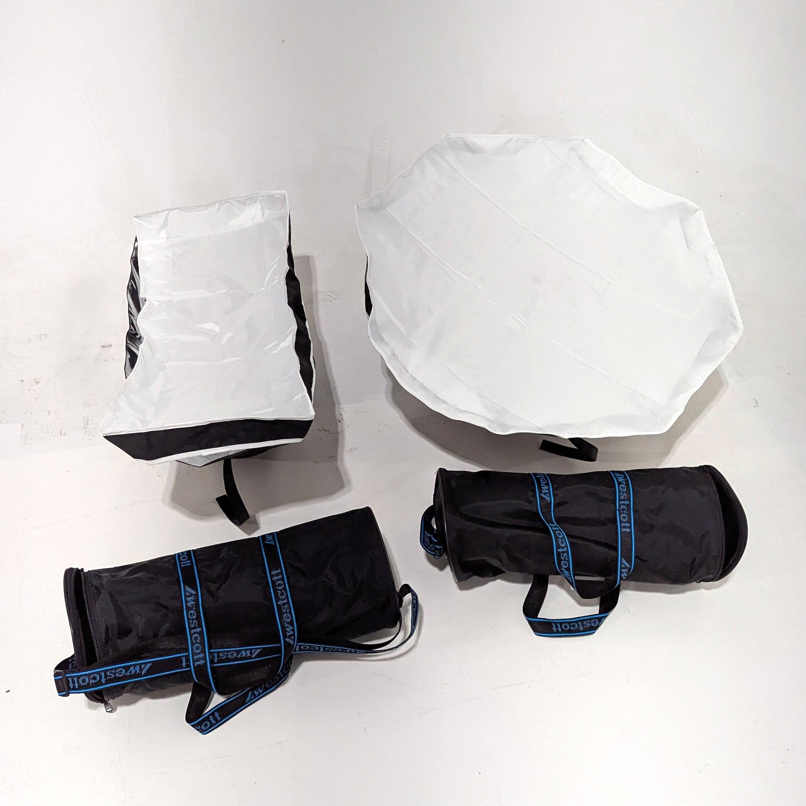Open Box Excellent Condition Westcott Rapid Box 2 Light Speedlite Kit - Professional Photography Lighting for Studio, Portrait & Product Shots