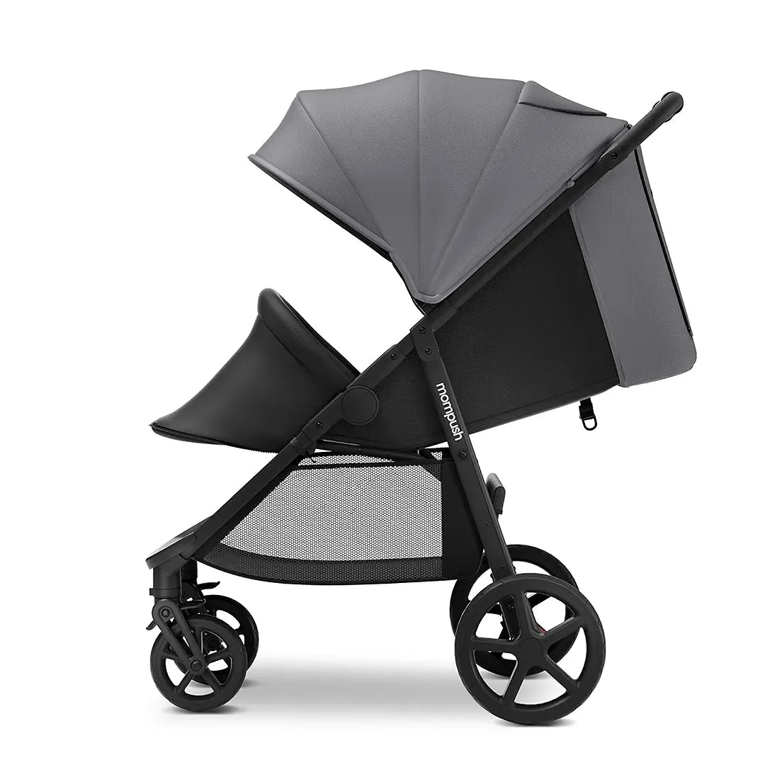 Nova Lightweight Stroller for Travel - Compact & Easy Fold, Grey - Perfect for Airports, Shopping & Everyday Use