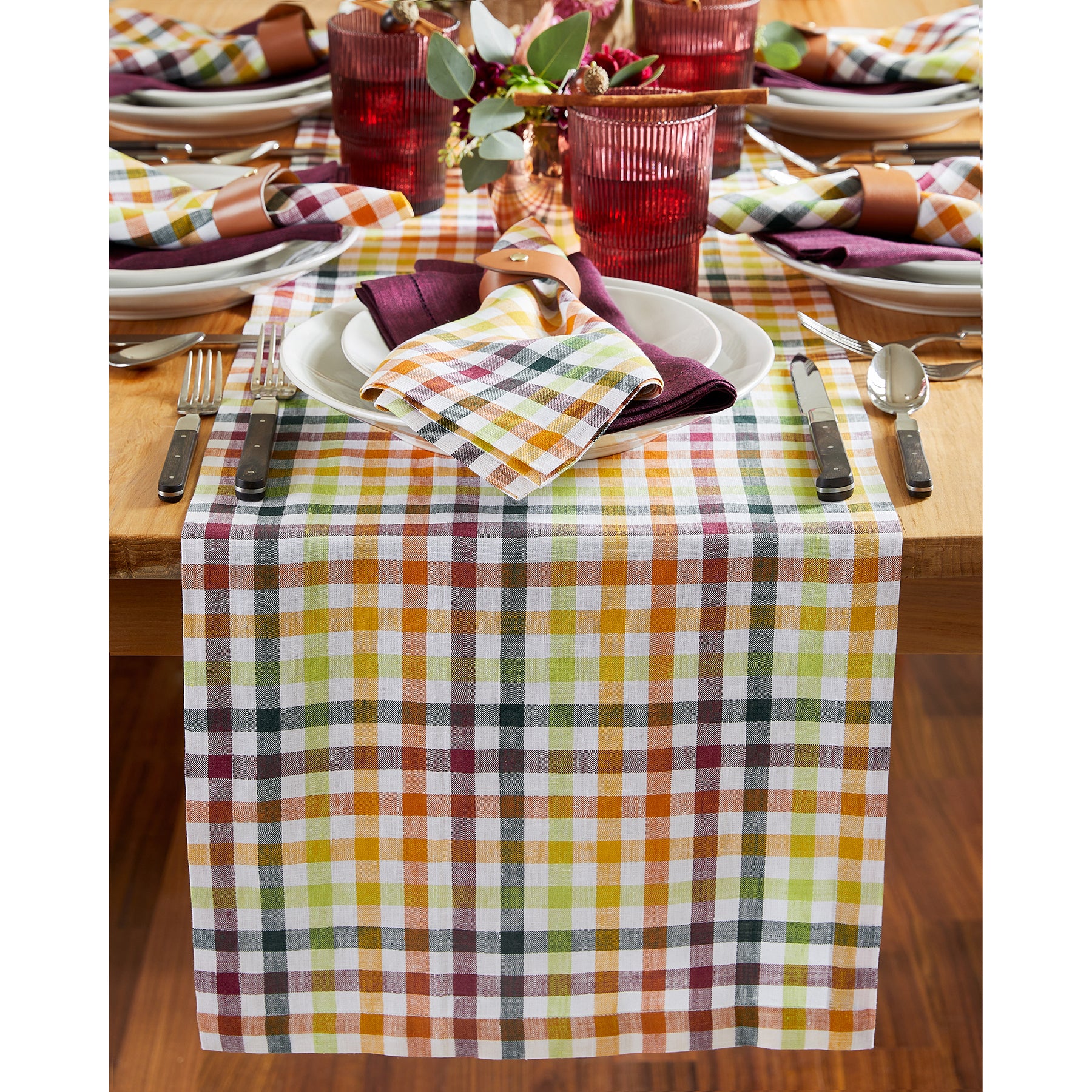 Marigold Yellow Gingham