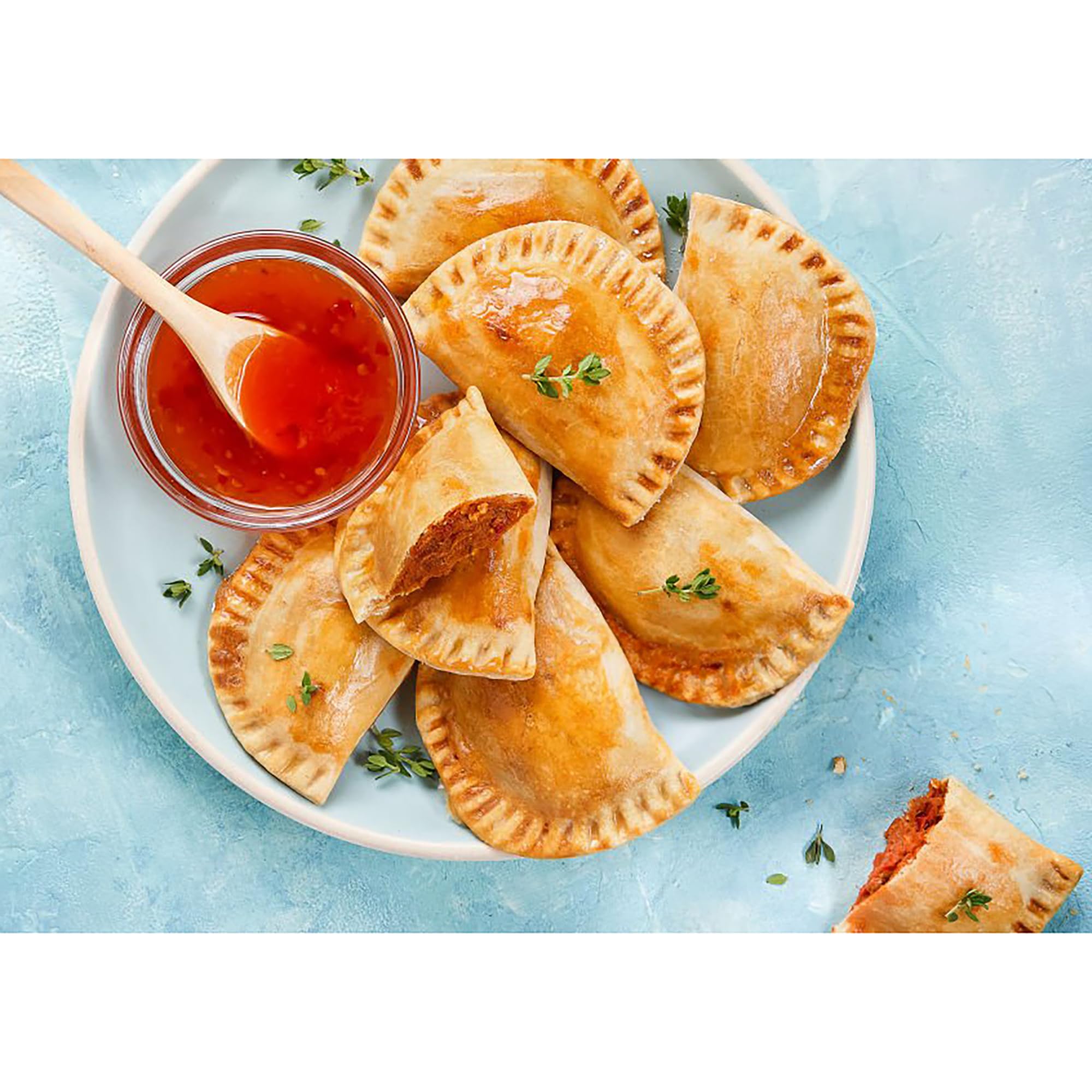 HIC Kitchen Grande Empanada Maker - Large Dough Press for Empanadas, Ravioli, Pierogi, Turnovers & Dumplings | Perfect for Home Cooking, Party Snacks & Meal Prep