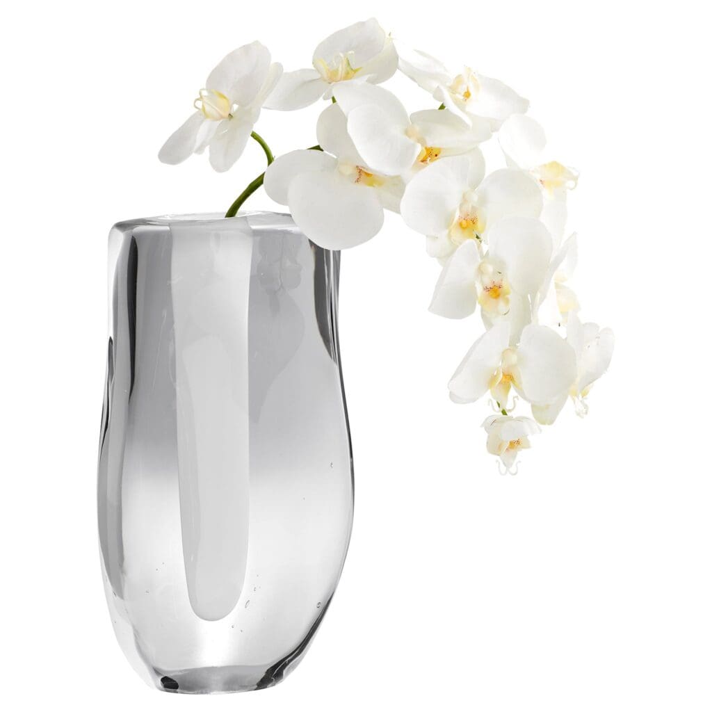 Cyan Design 11252 Tall Clear Inverted Opulence Vase - Elegant Home Decor for Living Room, Dining Table & Wedding Centerpieces