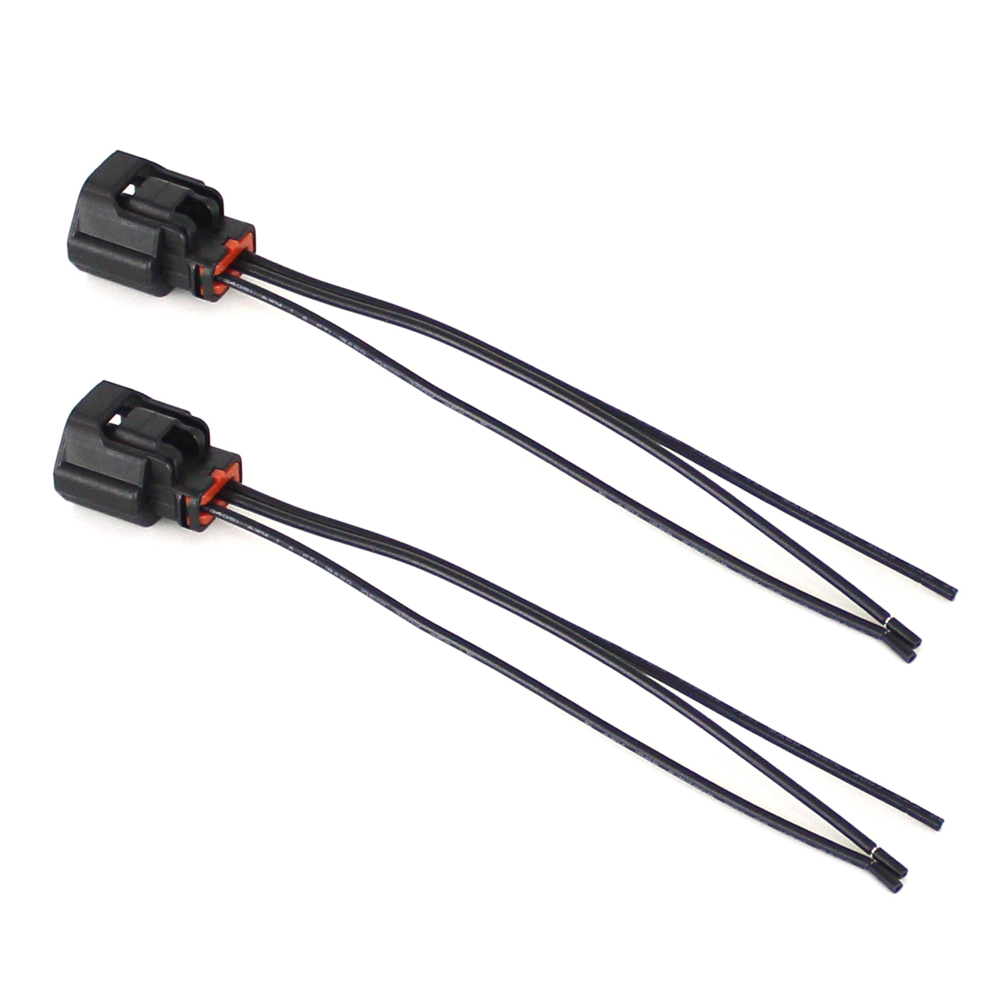 2-Piece Transmission Input Speed Sensor Connectors with Wiring Pigtail - Compatible with Hyundai & Kia Vehicles - Perfect for Transmission Repairs and Sensor Replacements