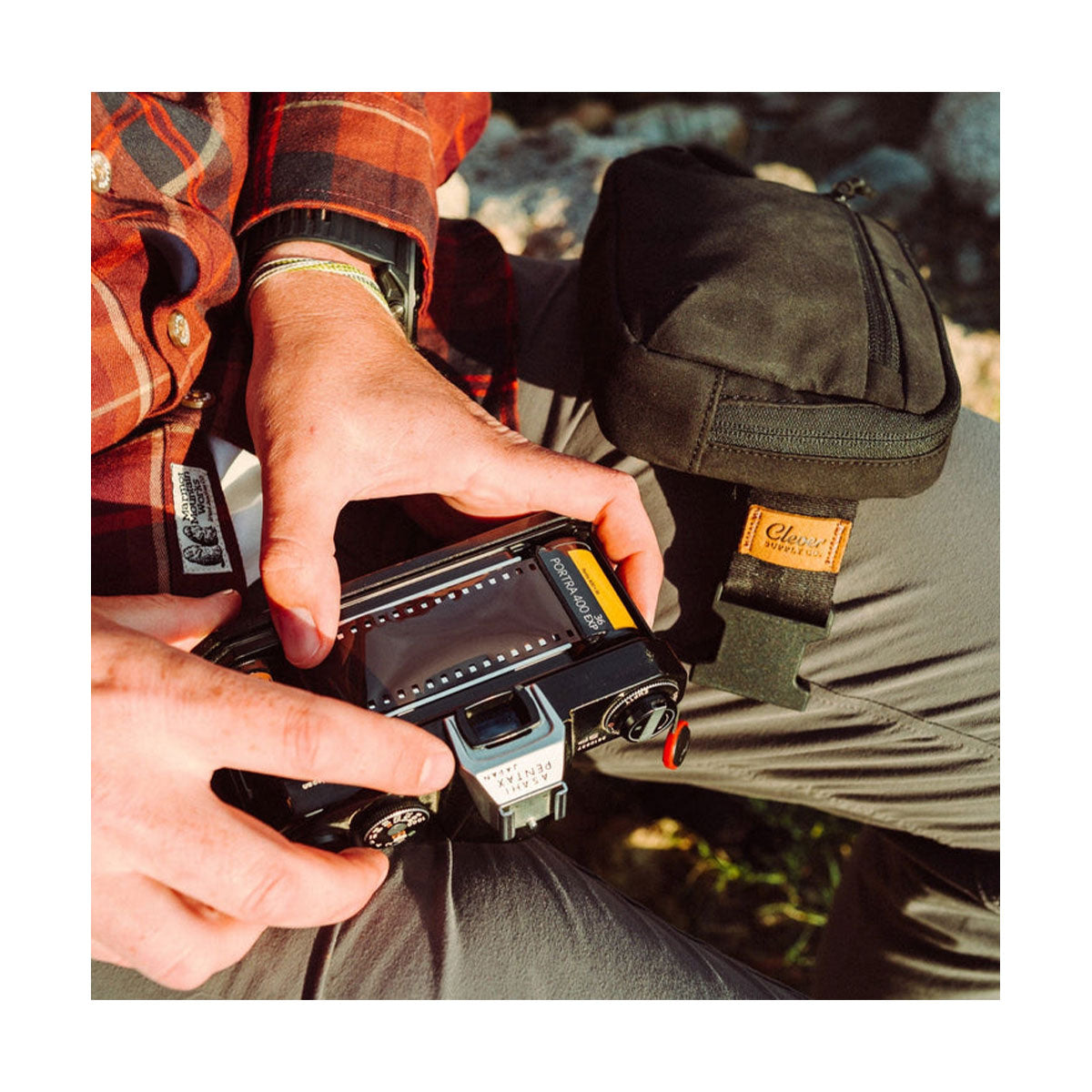 Clever Supply Sidekick Belt Bag - Adjustable Waist Pack for Running, Hiking & Travel - Hands-Free Fanny Pack (Black) - Perfect for Outdoor Adventures & Daily Essentials