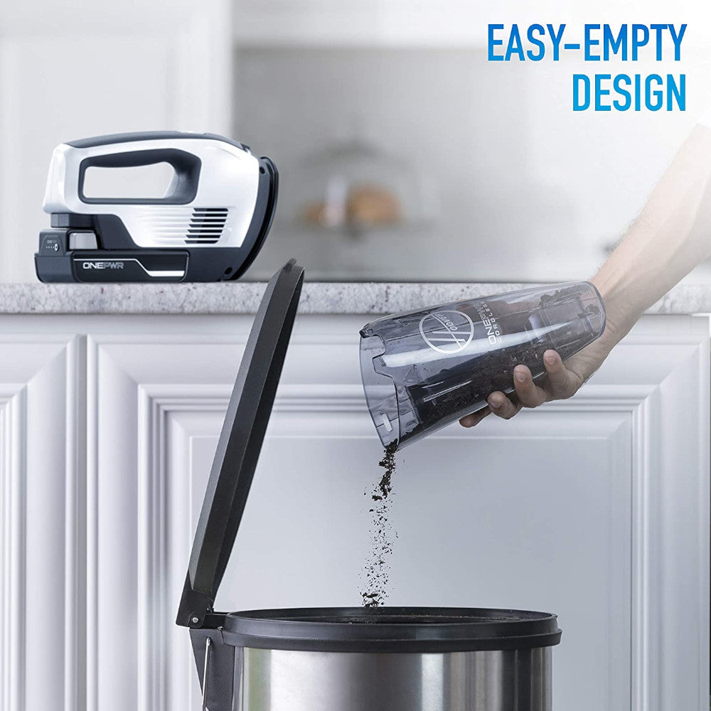 HOOVER ONEPWR BH57005 Cordless Handheld Vacuum Cleaner - Lightweight, Powerful Suction for Quick Cleanups | Perfect for Cars, Stairs & Pet Hair | Factory Serviced with Home Essentials Warranty