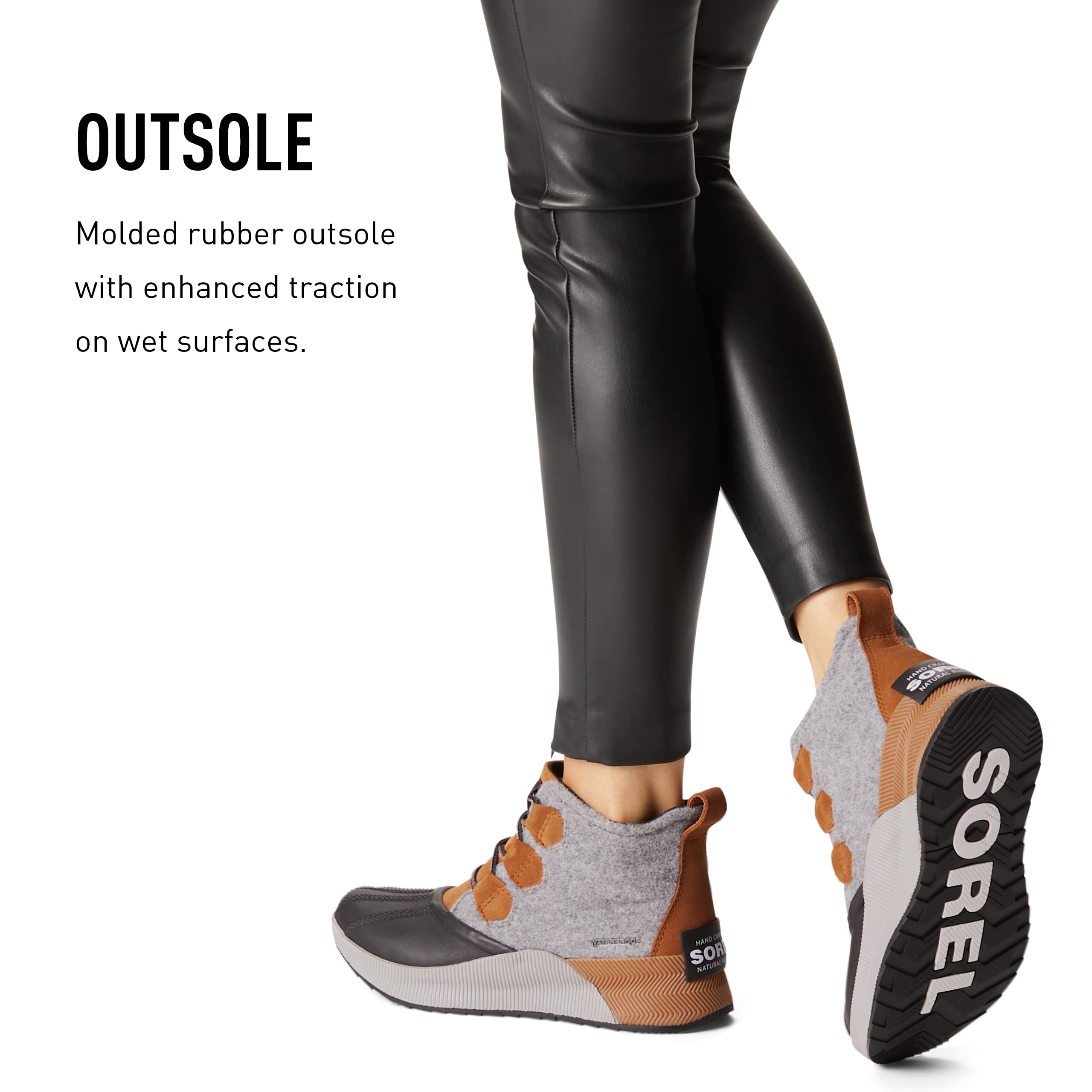 Sorel Women's Out N About III Waterproof Low Sneaker - Comfortable Walking Shoes for Hiking, Travel & Outdoor Activities