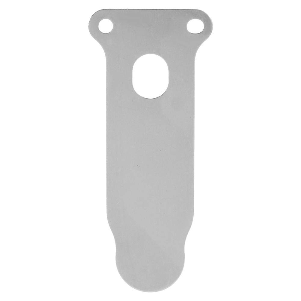 5 Pcs Air Compressor Head Valve Plate Kit - 2.56 Inch Large Tongue Shape Metal Piston Pump Replacement Parts for Air Tools & Inflators - Perfect for Automotive, Industrial & DIY Projects
