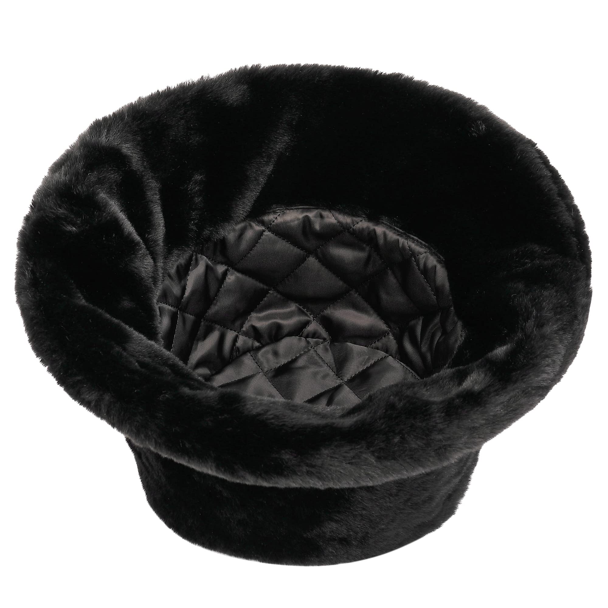 Cozy Winter Furry Bucket Hat for Women & Men - Warm Fluffy Fuzzy Beanie with Ear Flaps - Perfect for Skiing, Snowboarding & Cold Weather Outdoor Activities