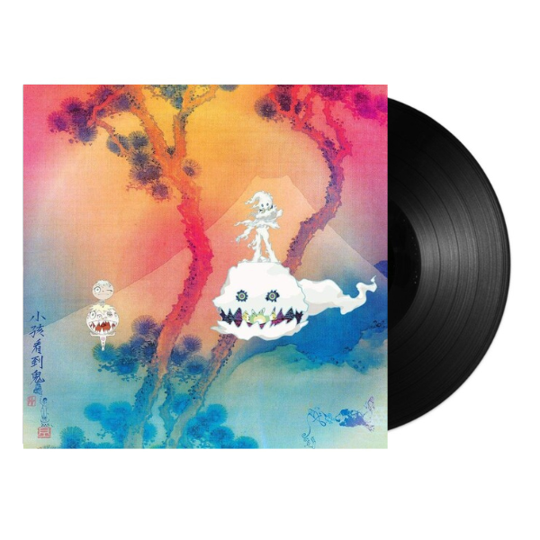 Kids See Ghosts Vinyl LP - Limited Edition Collectible Record for Music Lovers - Perfect for Home Listening & Gift Giving