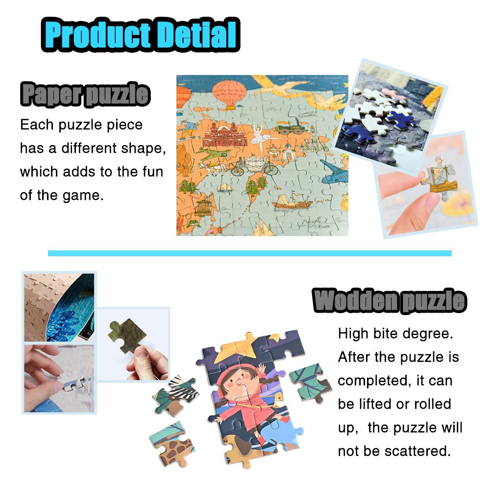 Custom Photo Jigsaw Puzzle - 500 Piece Round Cardboard Puzzle for Adults & Teens | Unique Personalized Gift, Home Decor & Collectible | Perfect for Family Game Night, Birthday Presents & Wall Art - YOWESHOP