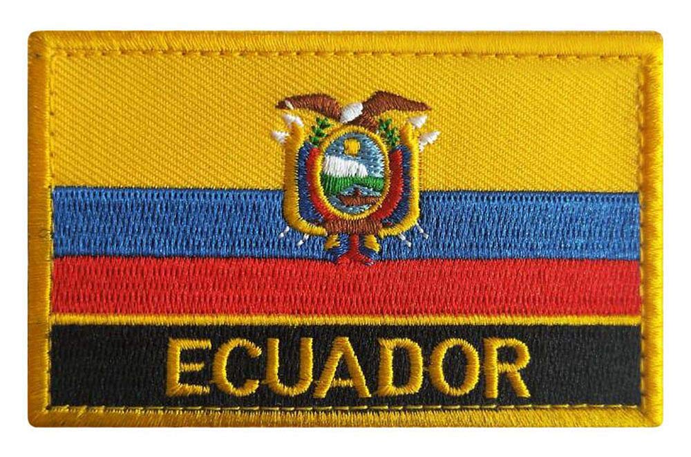 GAMESPFF Ecuador Tactical Patch - Iron On/Sew On Military Morale Patch for Vests, Jackets & Backpacks - Perfect for Outdoor, Airsoft & Military Enthusiasts