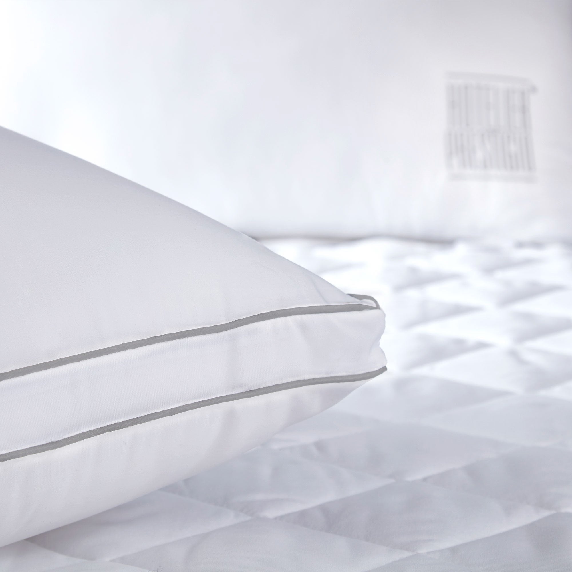 Premium Hotelier Prestigio™ Luxury Pillow - Ultra Soft Hypoallergenic Bed Pillow for Side, Back & Stomach Sleepers - Perfect for Hotels, Home & Travel Use