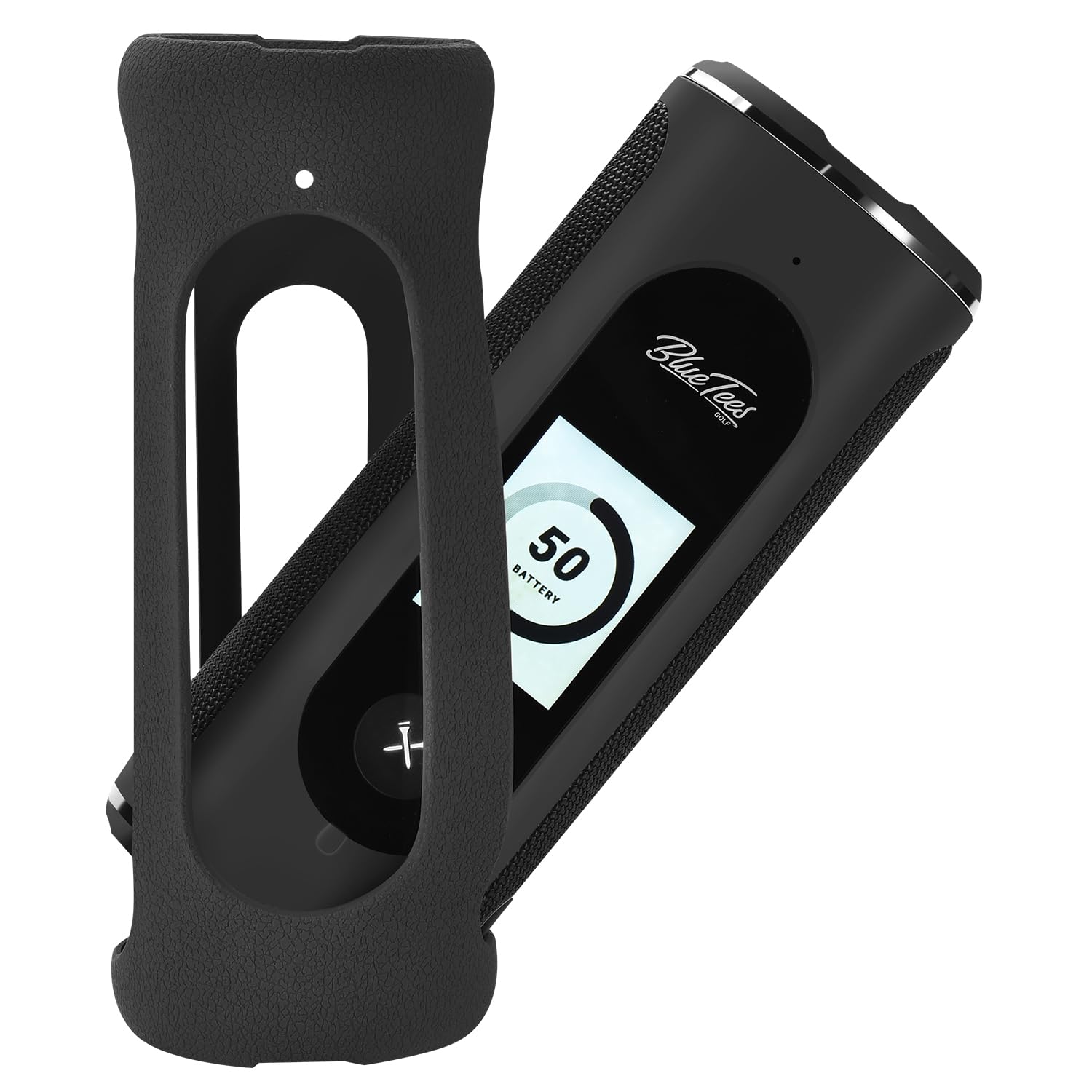 Premium Silicone Protective Cover for Blue Tees Golf Player+ GPS Speaker - Shockproof & Durable Carrying Case (Black) | Perfect for Golf Outings, Travel & Outdoor Adventures