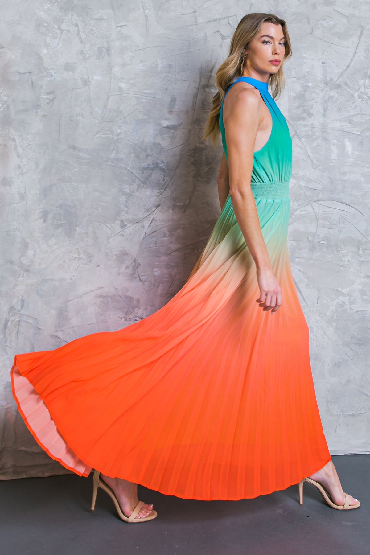 BEACH SWEETIE WOVEN MAXI DRESS - Flowy Summer Dress for Women, Boho Chic Beach Cover Up, Perfect for Vacation, Pool Party & Date Night