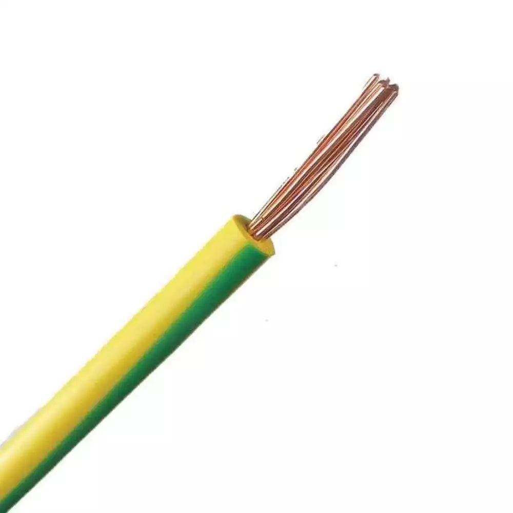6.0mm Green Stranded Single Core Electrical Cable (500m Drum) - Perfect for Industrial Wiring, Outdoor Installations, and Power Distribution Projects