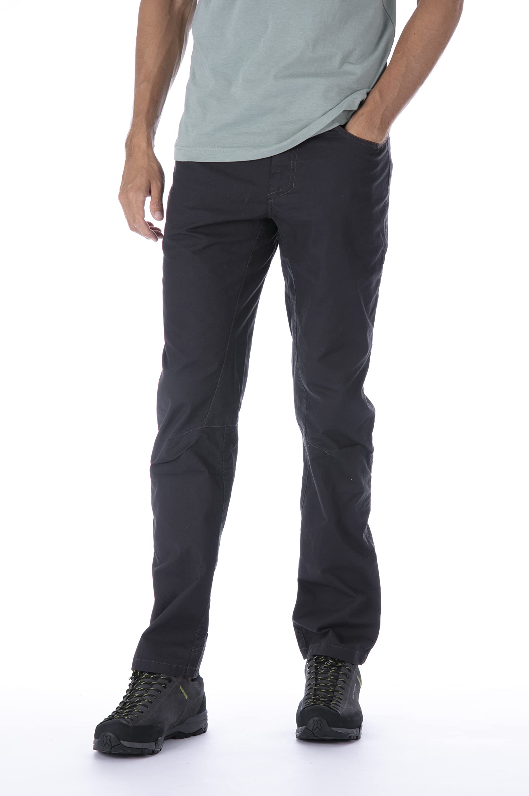 Rab Men's Radius Pants - Mid-Weight Stretch Hiking & Climbing Pants for Outdoor Adventures | Durable & Comfortable for Trail Running, Camping & Travel