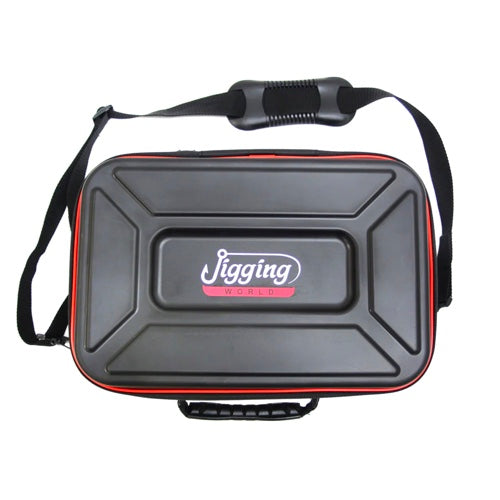 Jigging World Essential Tackle Bag - Durable Fishing Gear Organizer for Saltwater & Freshwater - Perfect for Boat, Kayak, and Shore Fishing Trips