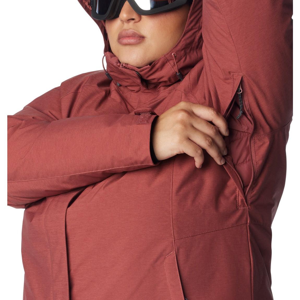 Columbia Whirlibird™ IV Interchangeable Jacket for Women - Plus Size Waterproof Ski Jacket for Outdoor Winter Activities