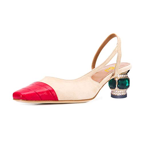 Red-nude Suede
