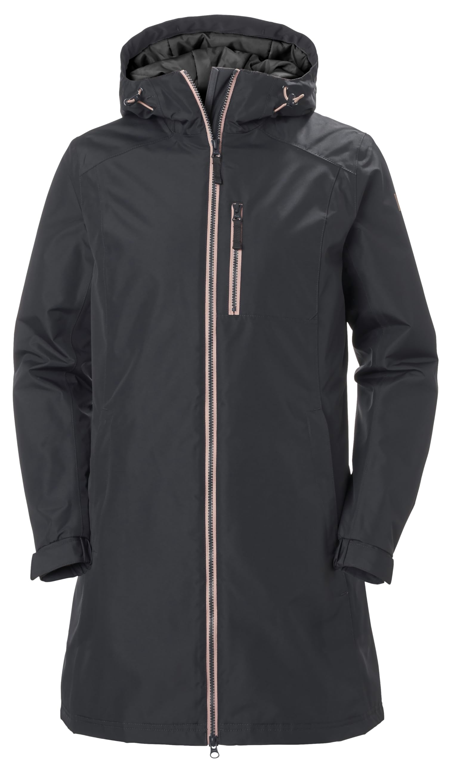 Helly Hansen 62395 Women's Long Belfast Winter Jacket - Waterproof Insulated Coat for Cold Weather, Snow & Outdoor Activities | Hiking, Skiing, Commuting