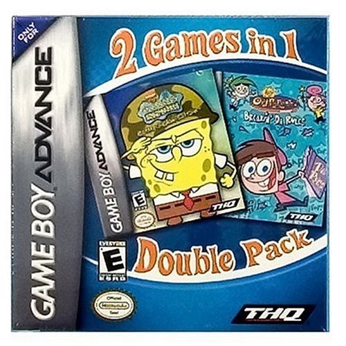 Renewed SpongeBob SquarePants Battle for Bikini Bottom & Fairly OddParents Breakin Da Rules Bundle - 2 Classic Kids Video Games for PlayStation 2 | Perfect for Family Game Night & Nostalgic Gaming