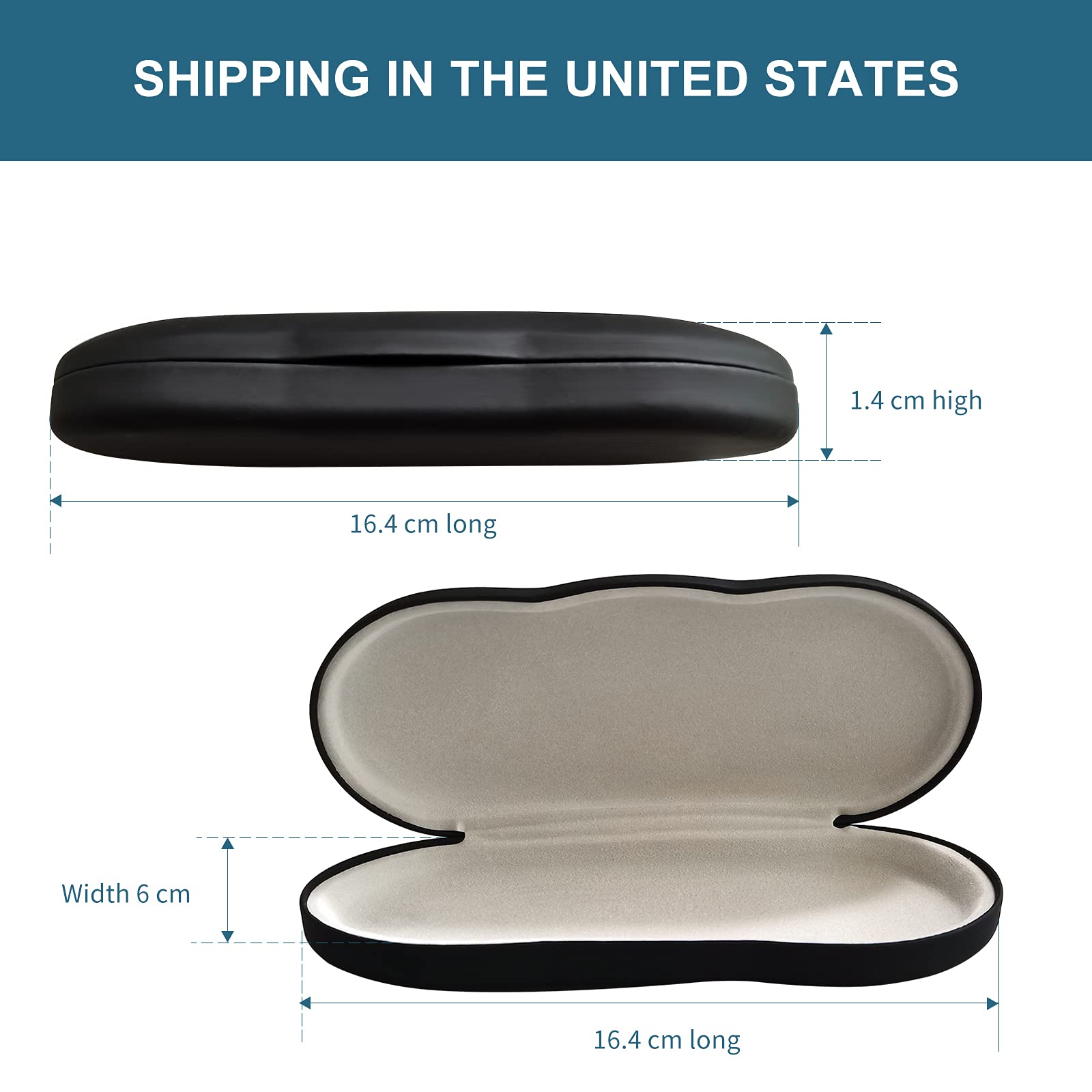 Stylish Sunglasses & Night Driving Glasses Bundle with Slim Hard Shell Case - Ultra Lightweight Retro Flat Glasses Storage Box for Outdoor Activities, Night Driving & Travel Accessories