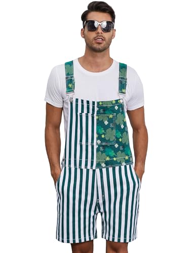 Men-green White Stripes