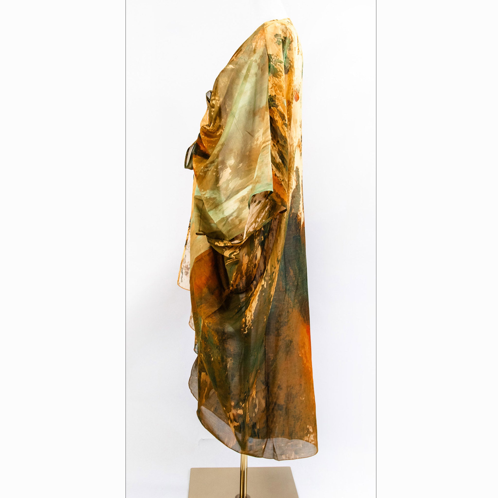 Sierra Kaftan Dress for Women - Elegant Gallo Gold Embroidered Maxi Dress | Perfect for Beach Vacation, Summer Parties & Boho Fashion
