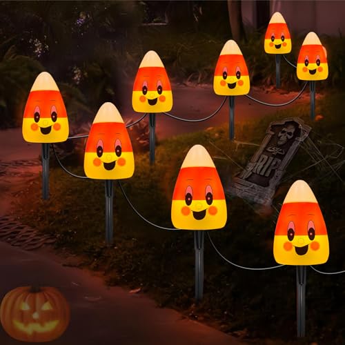 Candy Corn Pathway Lights