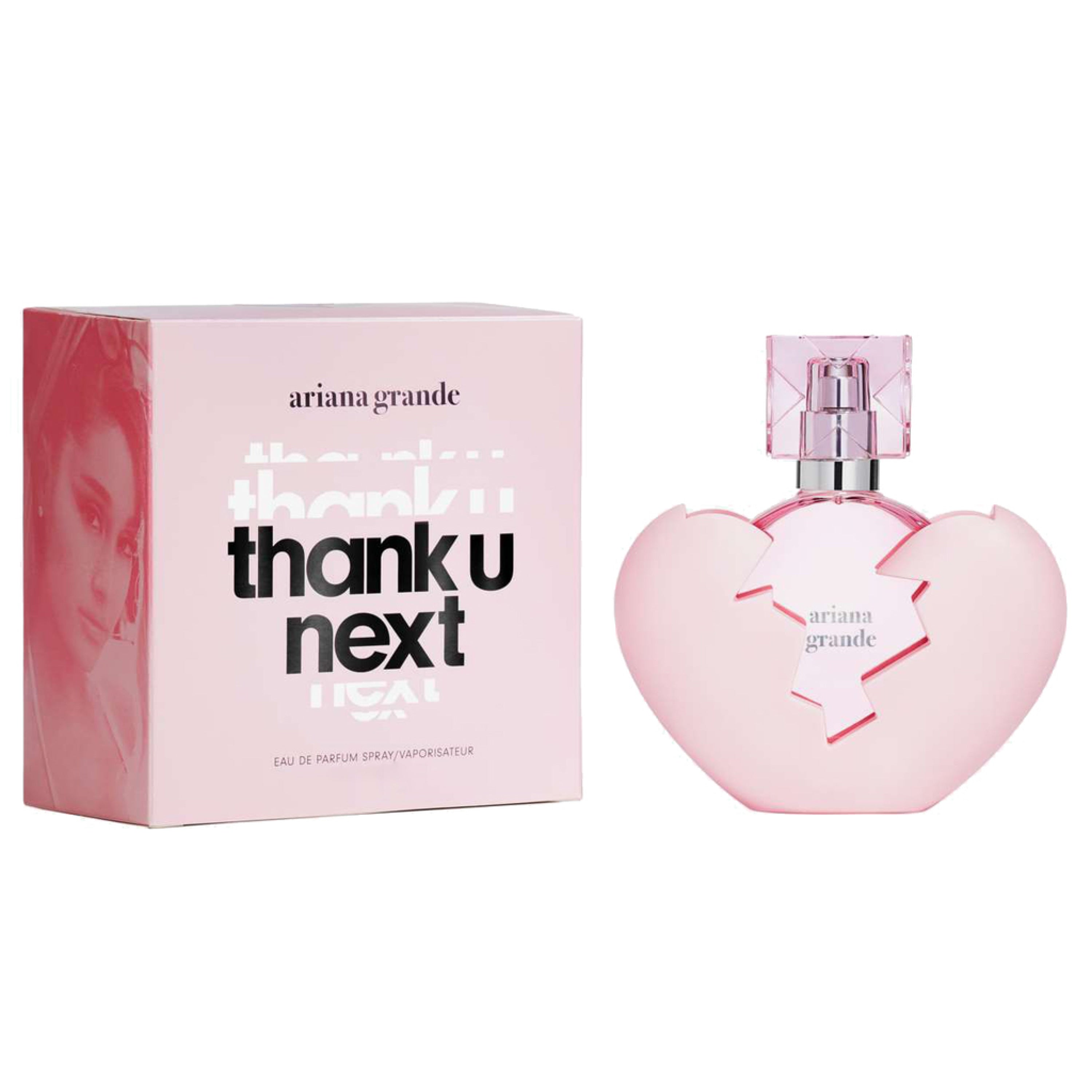 Ariana Grande Thank U Next Eau De Parfum Spray for Women - Floral Fruity Fragrance, Long-Lasting Perfume for Daily Wear & Special Occasions