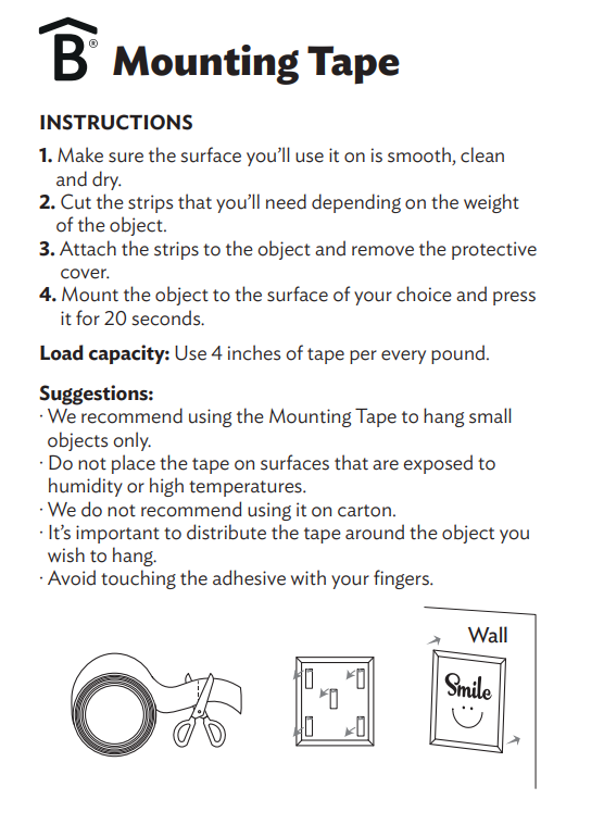 Easy Tape - Strong Adhesive Tape for Home, Office & DIY Projects - Multipurpose, Durable & Easy to Use - Perfect for Packing, Crafting, Repairs & More