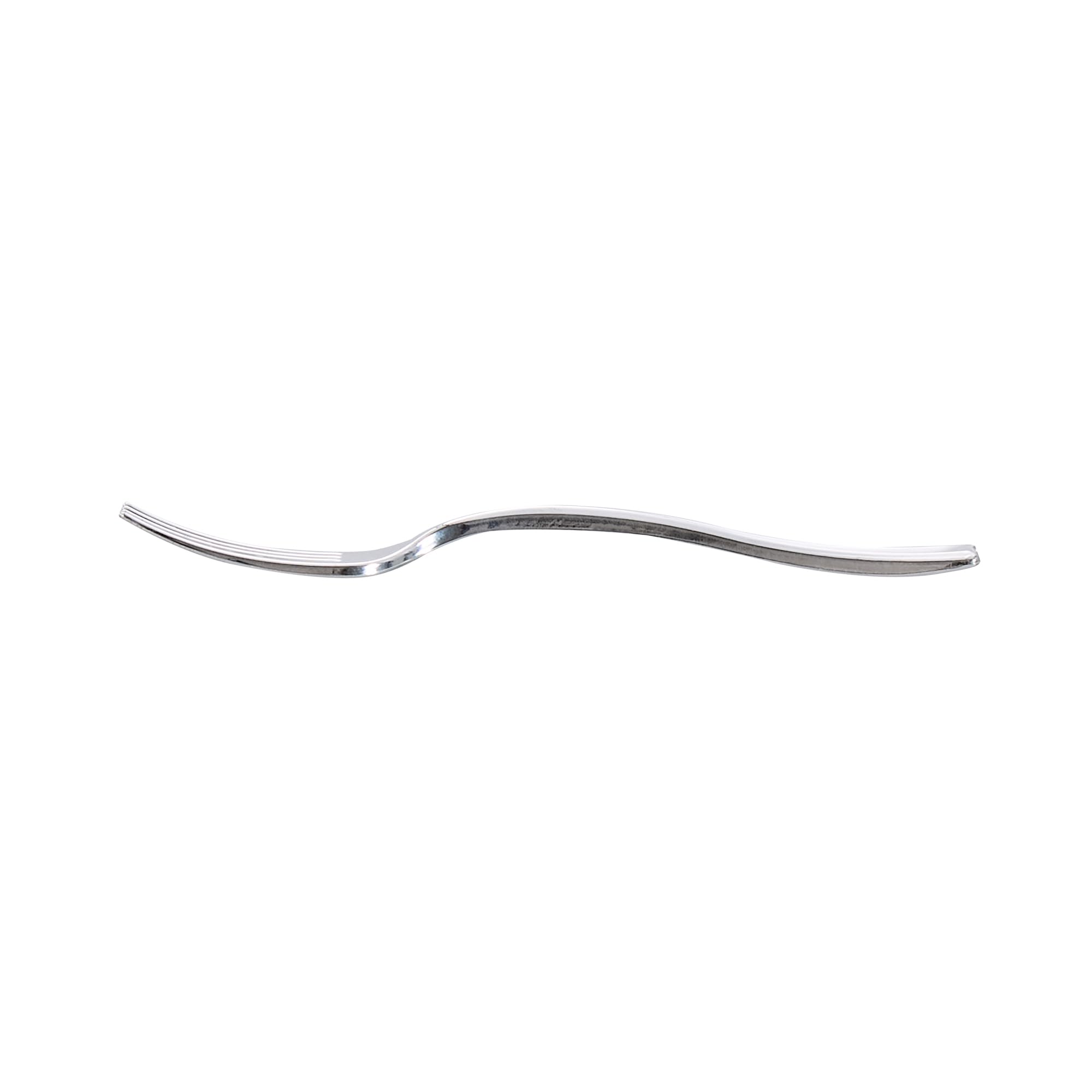 500 Disposable 4 Inch Mini Forks - Heavy-Duty Silver Plastic Appetizer Forks for Hors D'oeuvres, Desserts & Samples | Perfect for Parties, Weddings, Catering & Events (Bulk Pack)