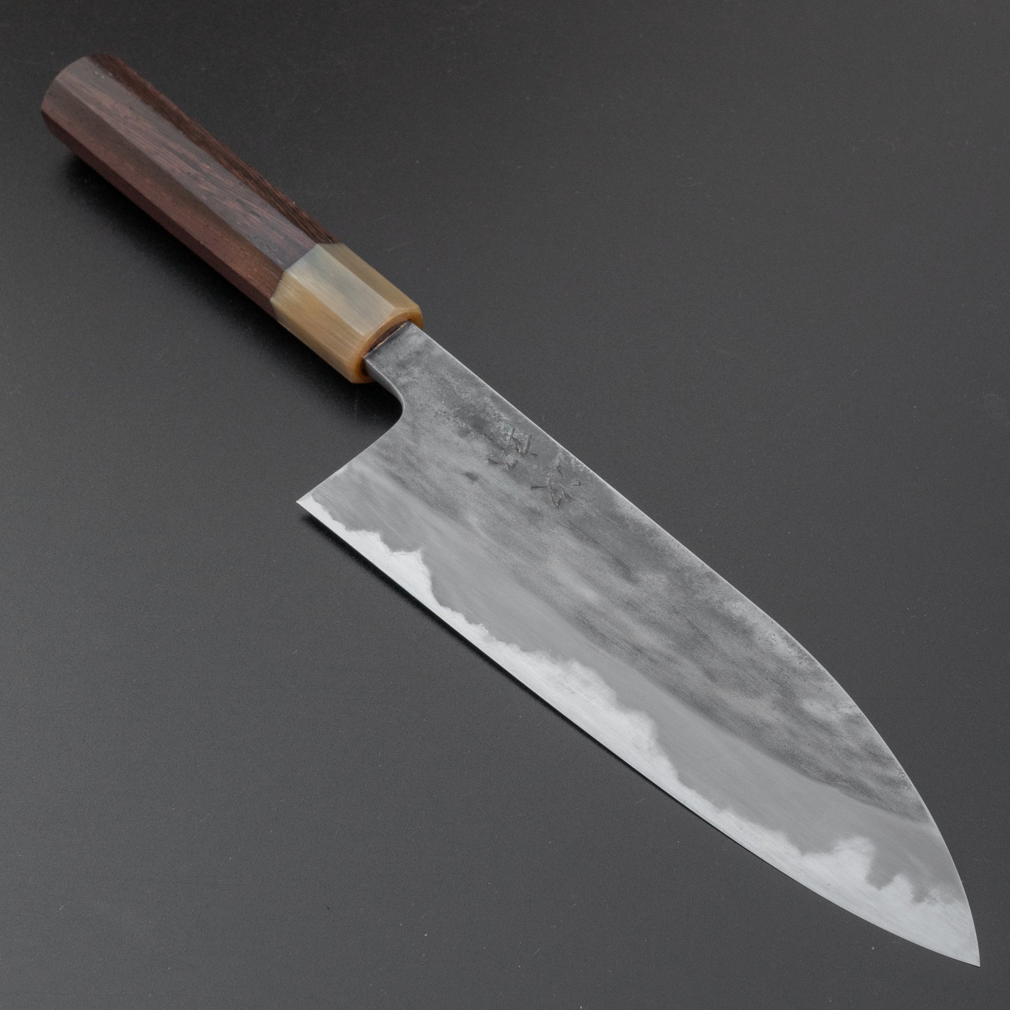 Jiro Tsuchime Wa Gyuto 180mm Japanese Chef Knife with Taihei Tagayasan Handle - Premium Kitchen Knife for Professional Chefs & Home Cooking, Perfect for Slicing, Dicing & Precision Cutting