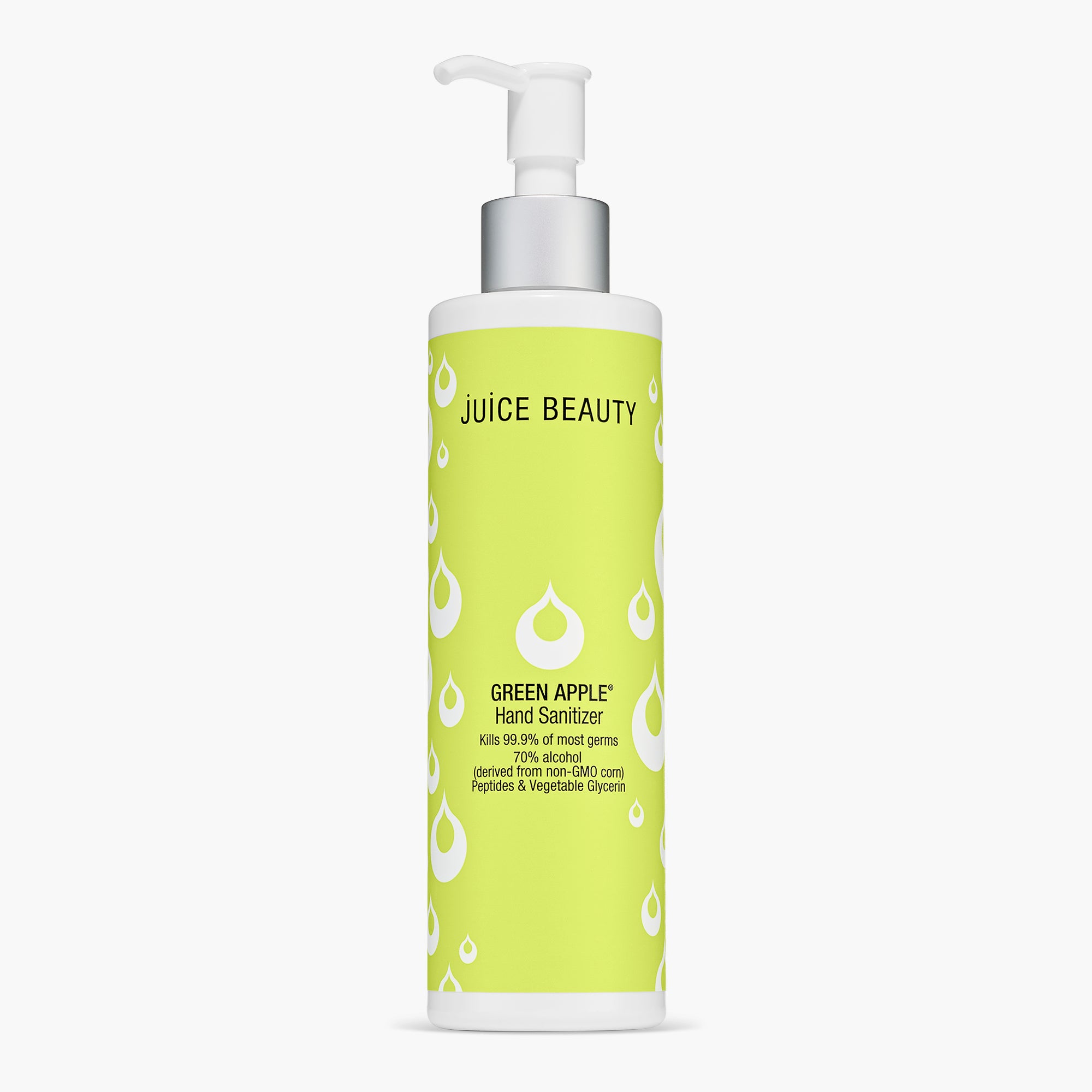 Green Apple Scented Hand Sanitizer Gel - 8oz Travel Size, 70% Alcohol for Effective Germ Killing - Perfect for Home, Office, School & On-the-Go Use