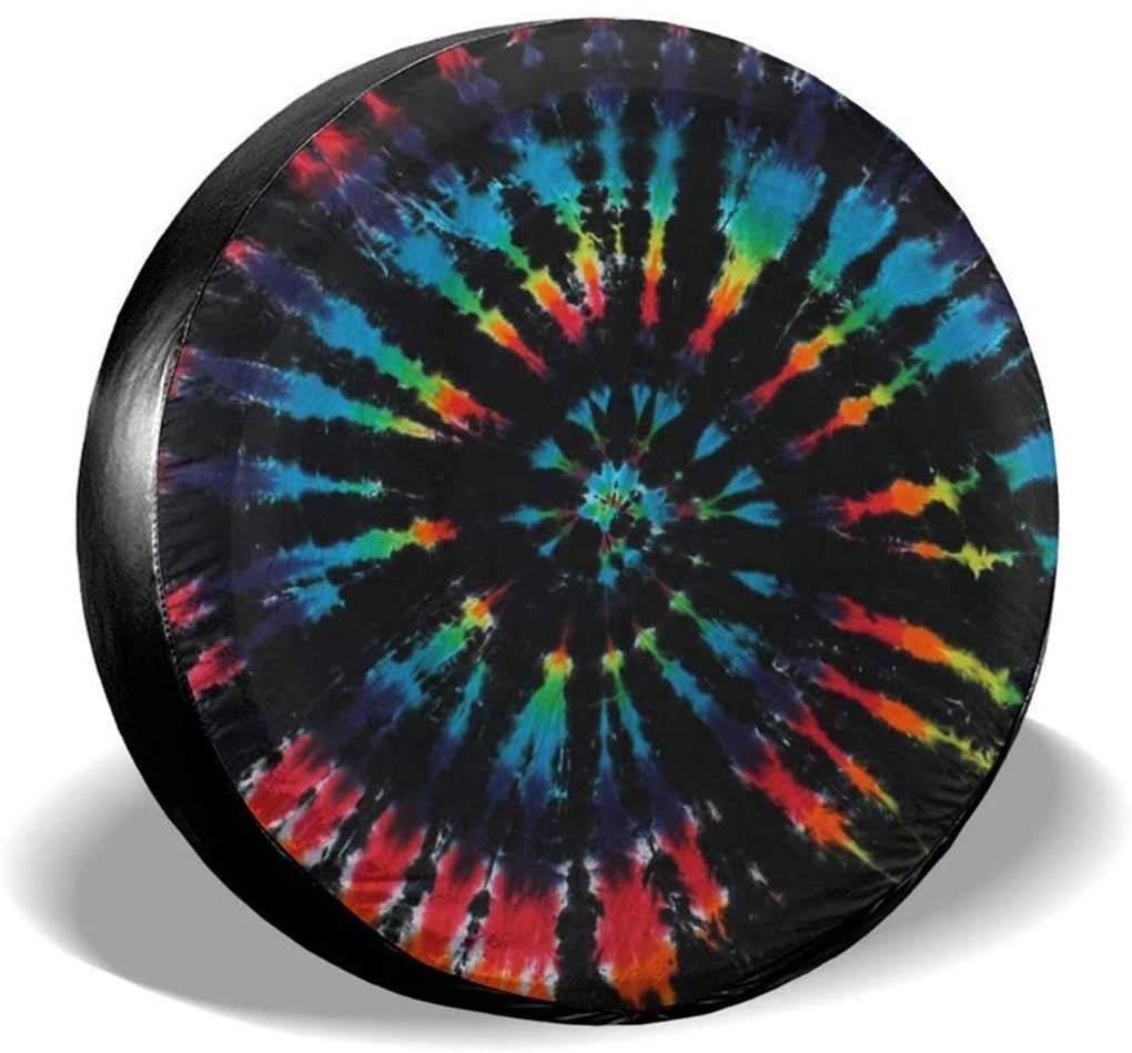 Custom Spare Tire Cover - Personalized Universal Wheel Cover with Text & Image - Fits 14 Inch Trailer, RV, SUV - Perfect for Road Trips & Outdoor Adventures