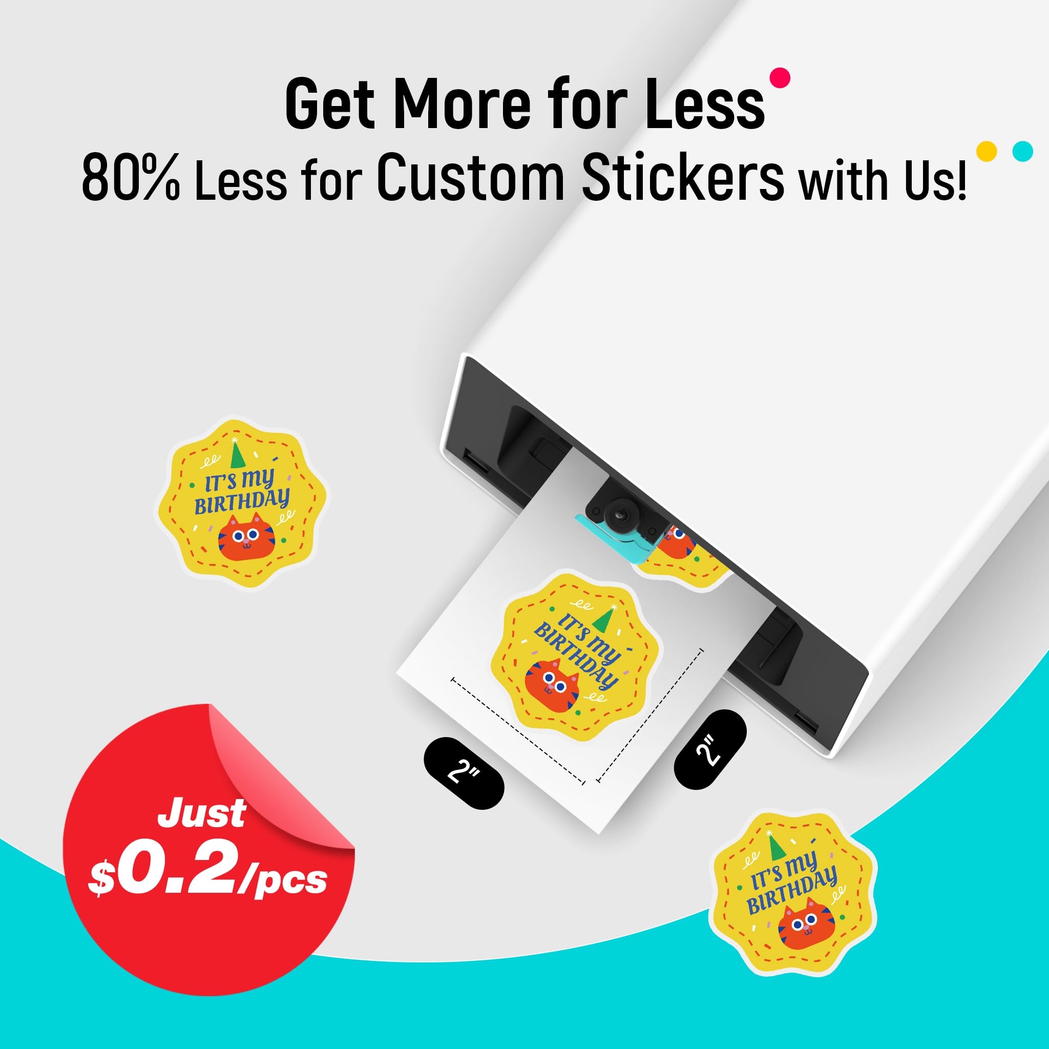 Liene PixCut S1 All-in-One Sticker Maker Machine - DIY Photo Sticker Printer & Cutting Machine for Custom Labels, Gifts & Crafts | 300 DPI Thermal Dye-Sublimation Prints with AI Auto-Cutting | Perfect for Home, Office, School Projects & Small Business Branding