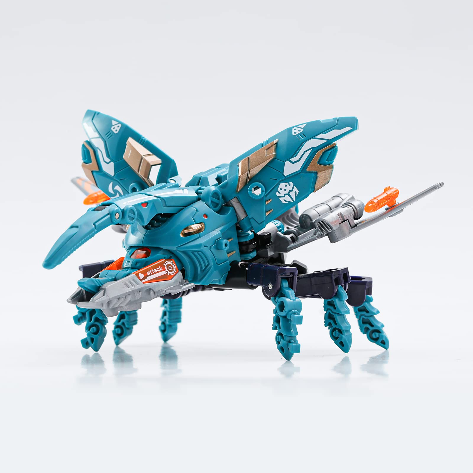 52TOYS BEASTBOX BB-40ZE Zephyr Transformable Robot Action Figure - Convertible Mecha & Cube Collectible Toy for Teens & Adults | Perfect Birthday Gift for Anime Fans & STEM Enthusiasts | Great for Display, Play & STEM Learning Activities