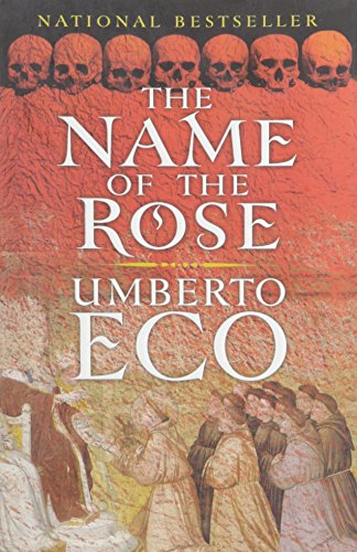 The Name of the Rose Novel by Umberto Eco - Includes Author's Postscript | Historical Mystery Fiction Book for Book Clubs & Literature Lovers