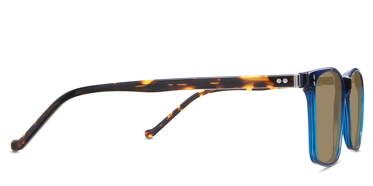 Patrick Men's Prescription Sunglasses - UV Protection Polarized Lenses for Driving, Fishing & Outdoor Activities