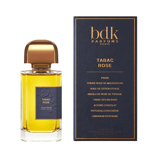 BDK Tabac Rose 100ml Eau de Parfum - Unisex Fragrance for Men & Women | Luxury Perfume for Date Night, Special Occasions & Everyday Wear