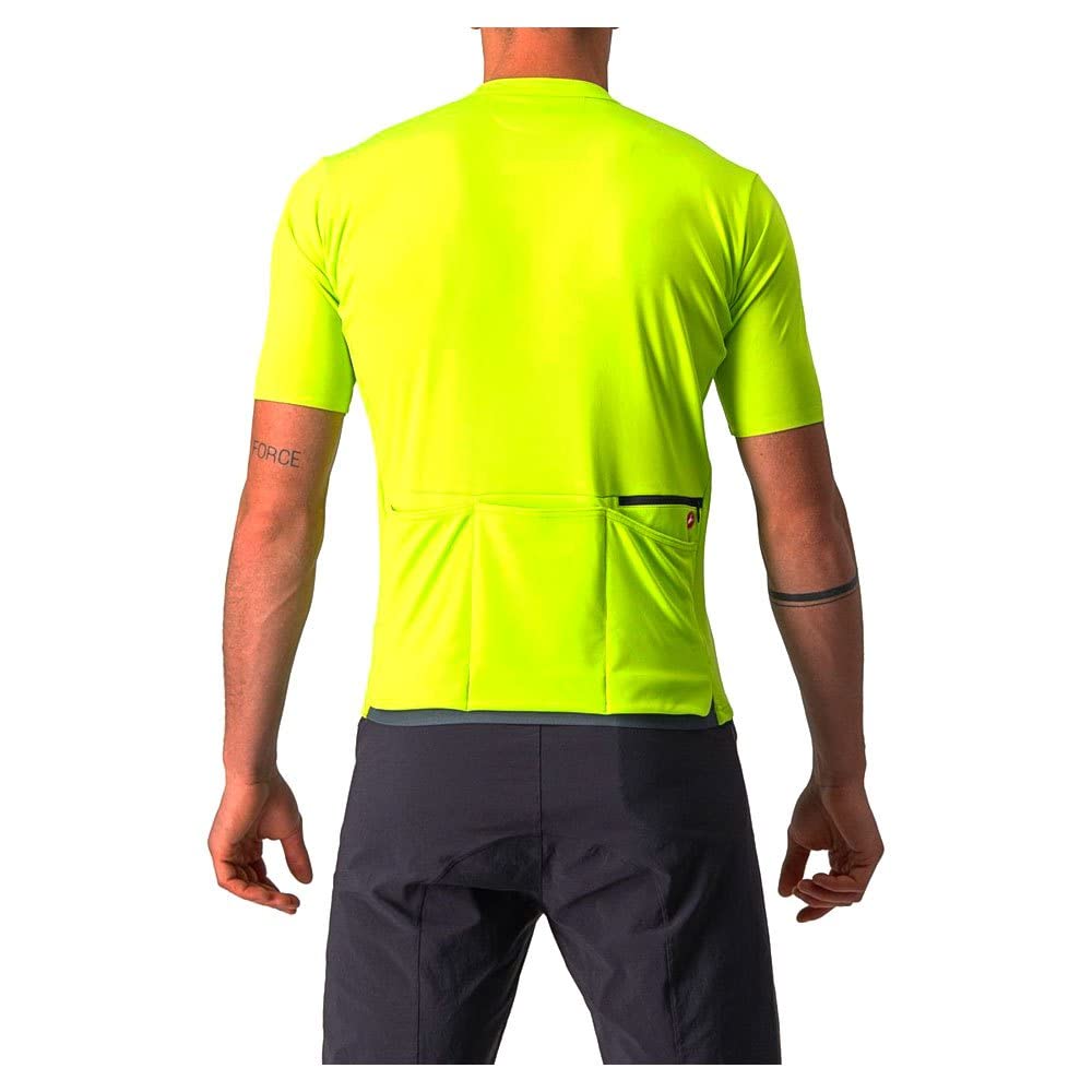 CASTELLI Men's Premium Cotton T-Shirt - Breathable & Comfortable Casual Tee for Everyday Wear, Gym, and Outdoor Activities