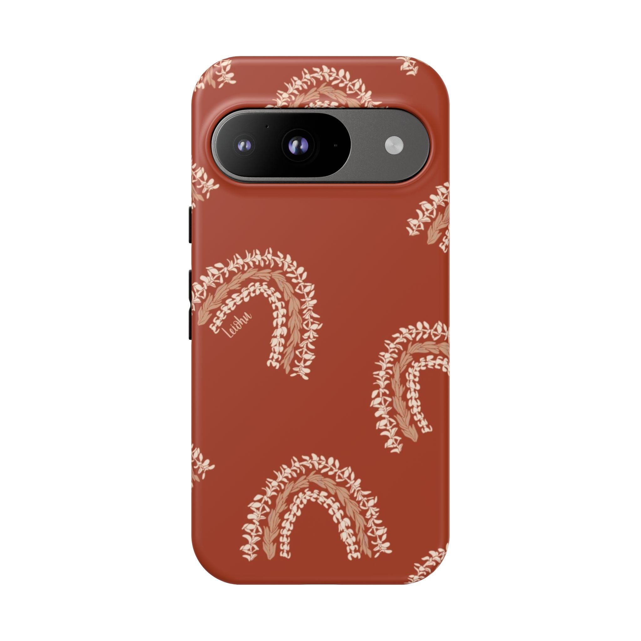Authentic Hawaiian Ānuenue Lei - Colorful Flower Necklace for Google Pixel Phone Accessories - Perfect for Luau Parties, Graduations, and Hawaiian-Themed Events