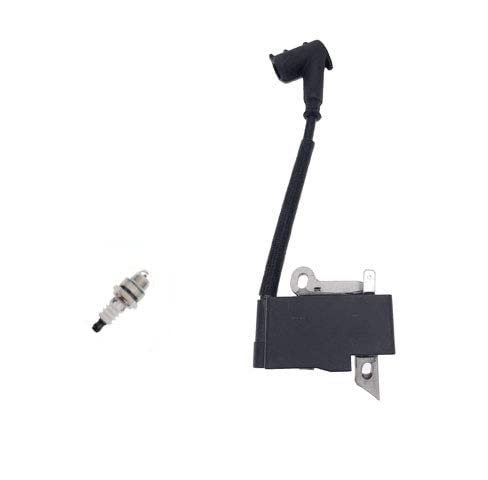 PARTSRUN 1133-400-1350 Ignition Coil with Spark Plug Compatible for STIHL Chainsaw MS270 MS280 ZF152-HHS - Replacement Part for Chainsaw Repair & Maintenance