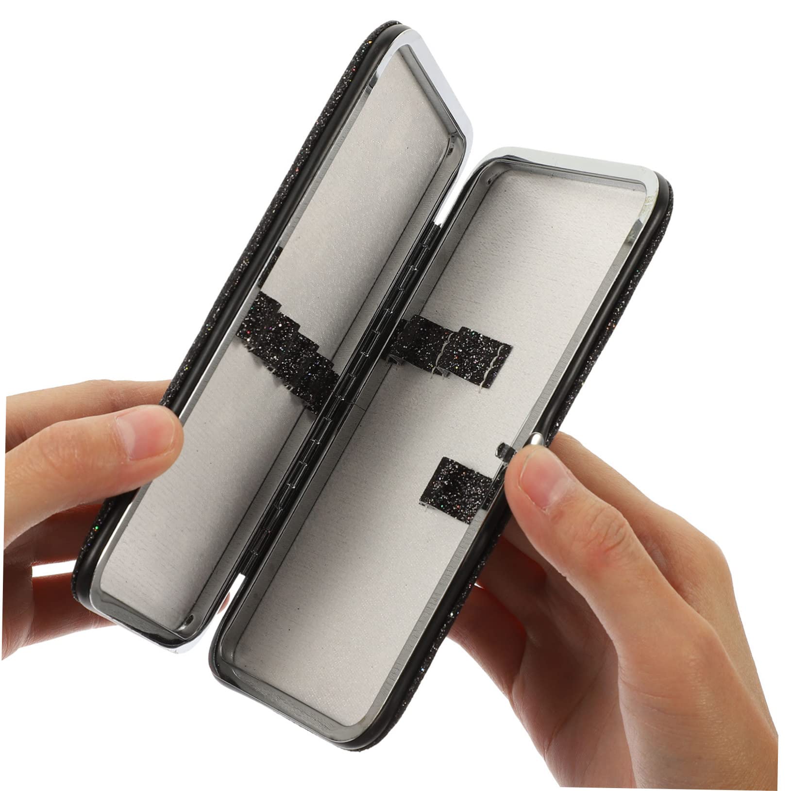 Professional Portable Eyelash Extension Tweezers Holder Case - Shockproof Storage Box for Makeup Artists & Beauty Salons - Perfect for Travel, Salon Organization & Lash Technician Kits