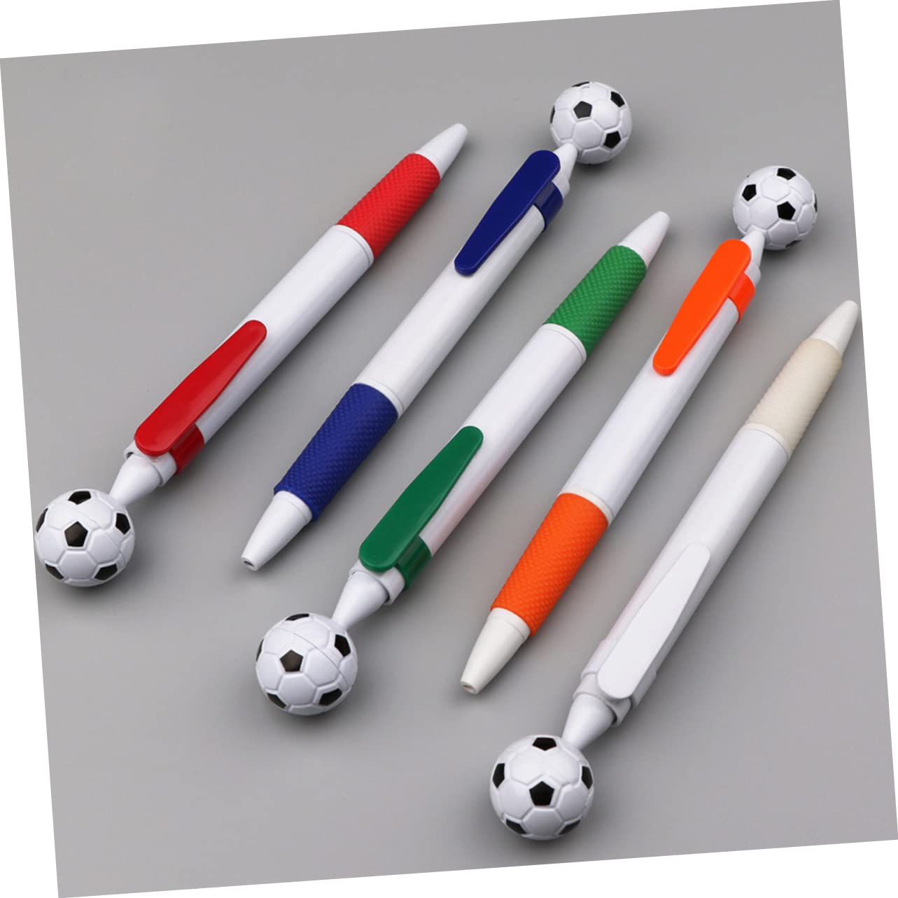 DIYEAH 30-Pack Soccer Ballpoint Pens - Bulk Football Themed Office Pens for Coworkers, Teachers & Students - Great for Gifts, School Supplies & Office Use