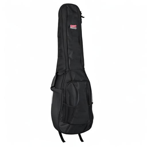 Gator 4G Series Electric Bass Guitar Gig Bag - Durable Double Bass Case for Musicians & Travel - Perfect for Gig Storage & Band Practice