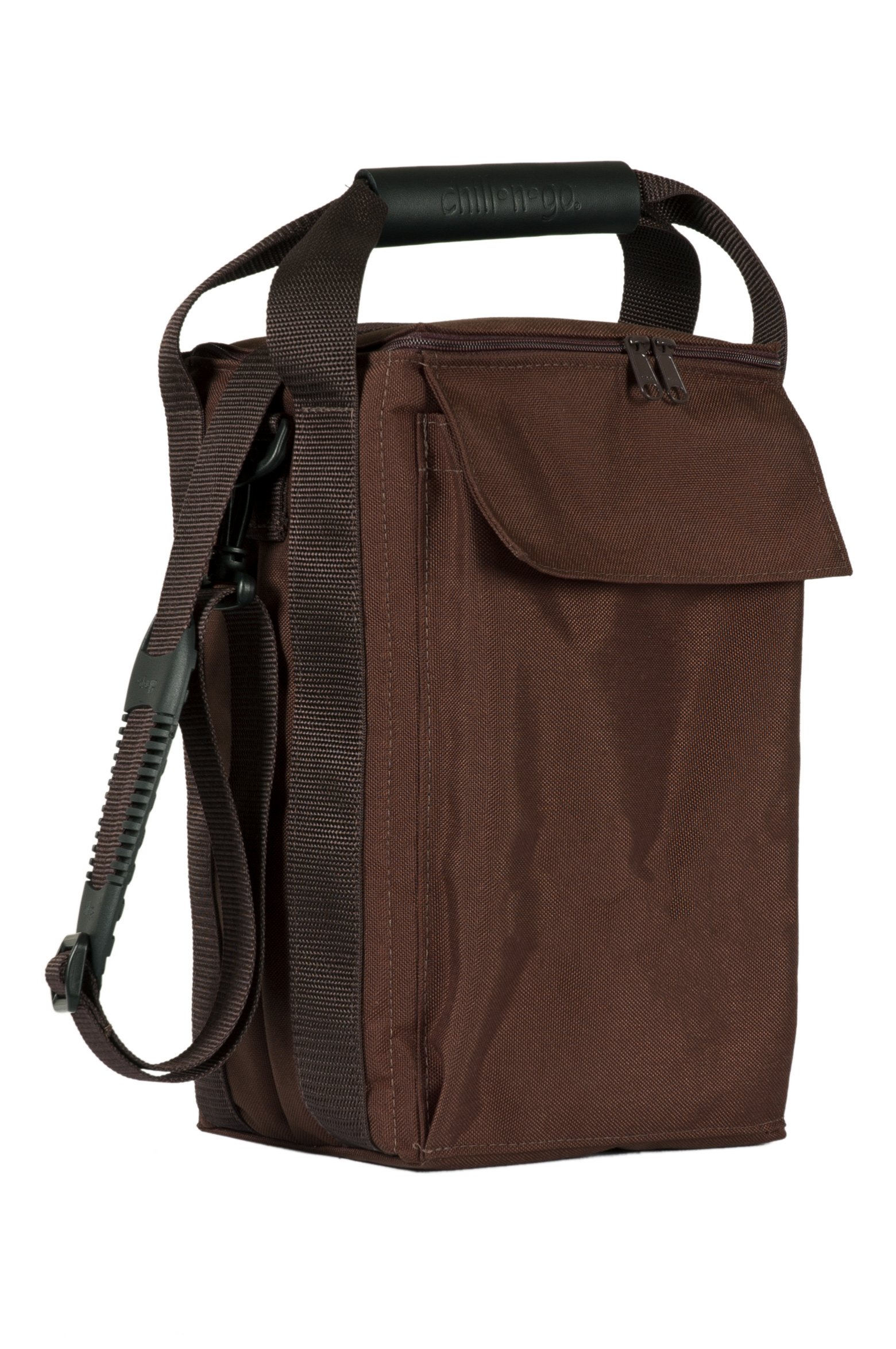 Premium 4 Bottle Wine Tote Bag - Insulated Chocolate Brown Wine Carrier for Travel, Picnics & Gifting - Perfect for Wine Lovers, Outdoor Adventures & Special Occasions