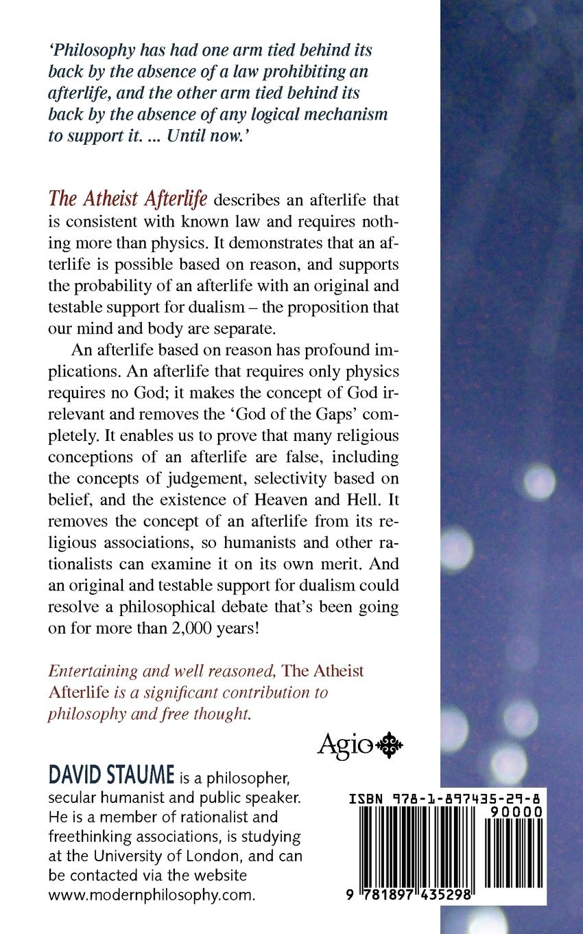 The Atheist Afterlife: Exploring Reasonable Odds of an Afterlife Without God | Book on Secular Philosophy & Existential Questions | Perfect for Skeptics, Free Thinkers & Philosophy Enthusiasts