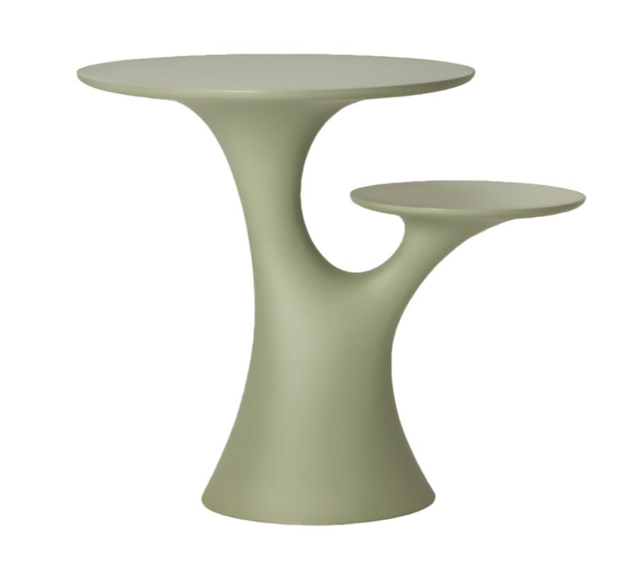 Qeeboo Rabbit Tree Table - Modern Sculptural Side Table for Living Room, Bedroom, or Office Decor - Unique Home Accent Furniture for Stylish Interiors