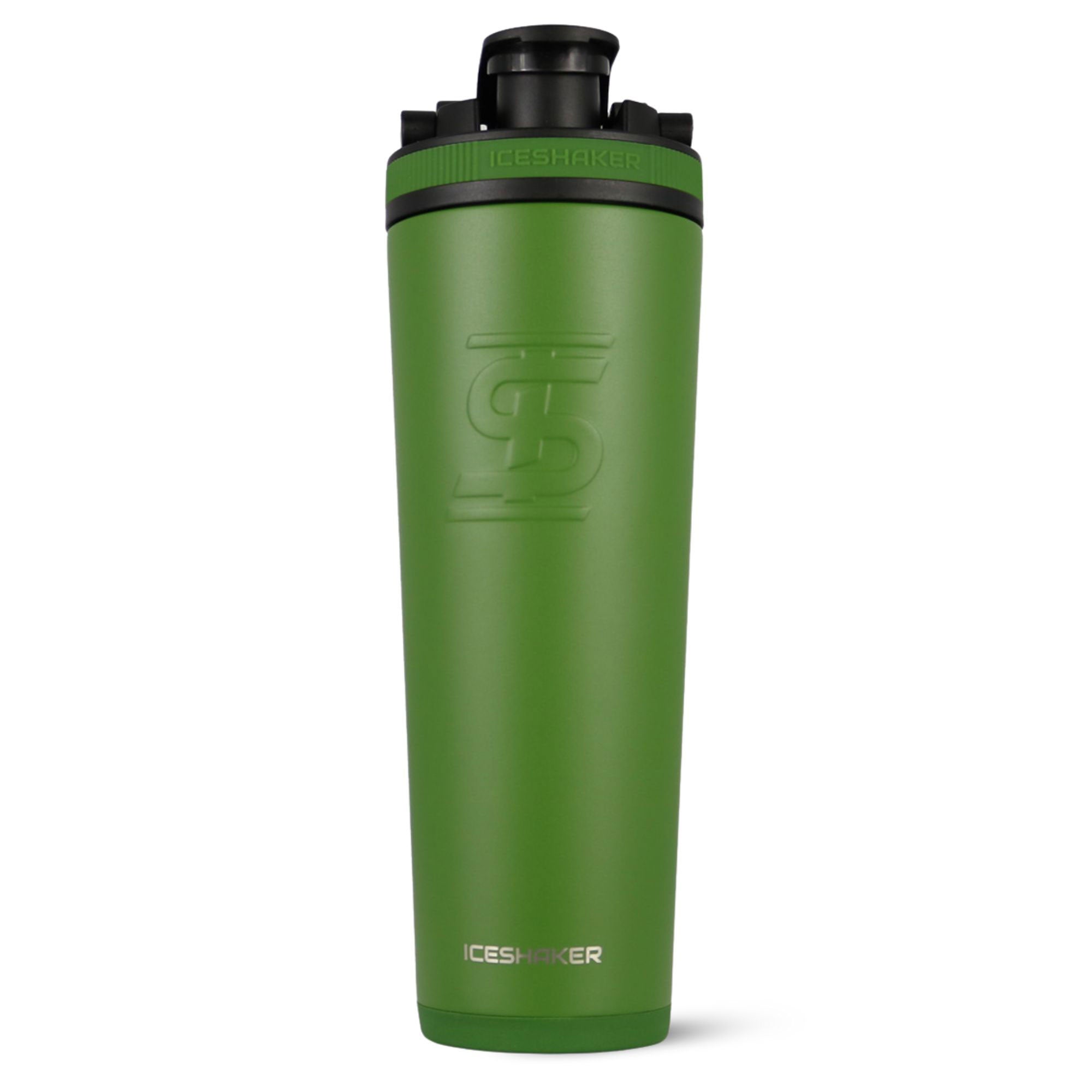 Premium Stainless Steel Ice Shaker Bottle - Leakproof Protein Shaker for Gym, Workouts & Travel - BPA-Free Fitness Water Bottle with Mixing Ball - Ideal for Protein Powder, Pre-Workout & Smoothies