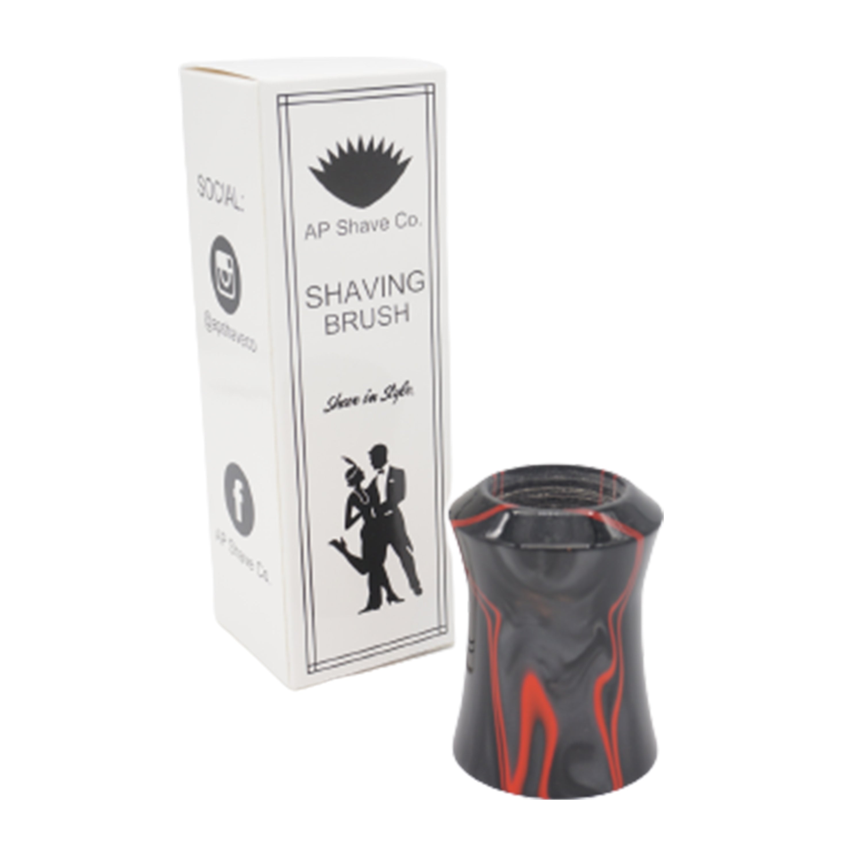 Premium Sith Handcrafted Wooden Shaving Brush Handle - Fits 24mm & 26mm Knots - Perfect for Wet Shaving & Grooming Gifts for Men